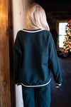 V Neck Sweatshirt