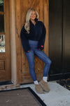 Sherpa Crop Zip Up