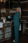 Waffle Henley Pajama Top