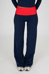Foldover Wide Leg Pant