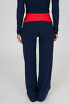 Foldover Wide Leg Pant