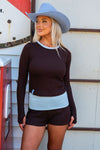 Fitted Long Sleeve Top