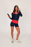 Long Sleeve Halter Top