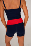 Foldover Biker Short