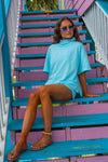 Rolled Neck Tee