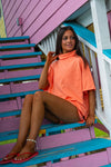 Rolled Neck Tee