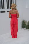 Wide Leg Towel Pant