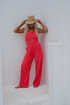 Wide Leg Towel Pant