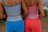 Striped Biker Short