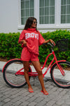 Rolled Neck Towel Sweatshirt
