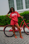 Rolled Neck Towel Sweatshirt