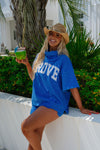 Rolled Neck Towel Sweatshirt