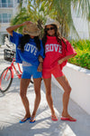 Rolled Neck Towel Sweatshirt