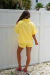 Rolled Neck Towel Sweatshirt