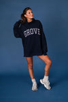 Rolled Neck Sweatshirt