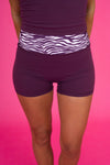 Patch Biker Short