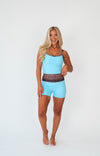 Patch Biker Short