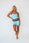 Patch Biker Short