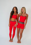 Patch Biker Short