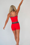 Patch Biker Short