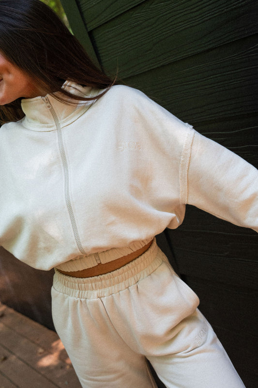 Cotton Crop Zip Up