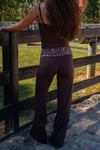 Foldover Wide Leg Pant