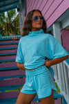 Embossed Short