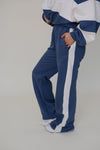 Colorblock Wide Leg Sweatpant